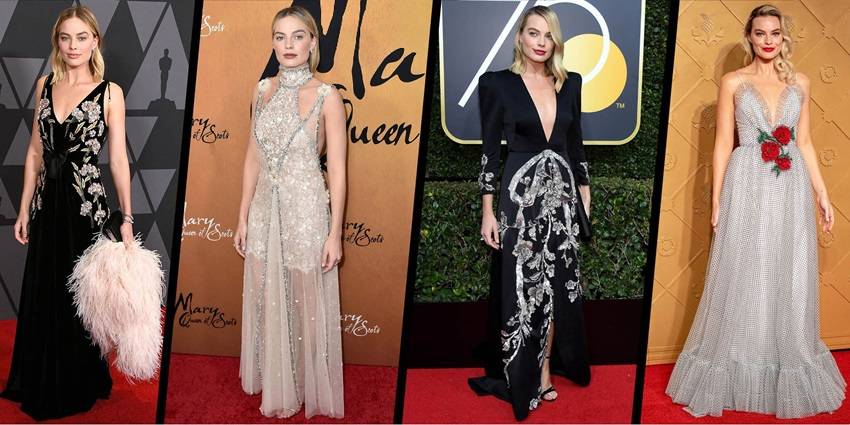 Margot Robbie Heavenly Fashion Choices